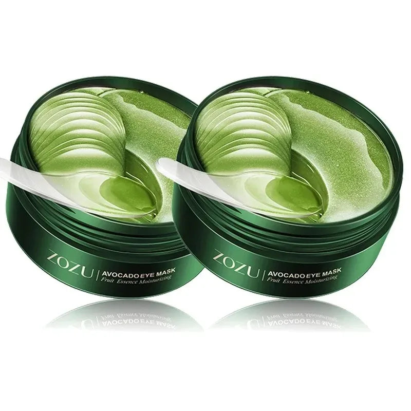 Avocado Gold Eye Mask Nourishing Moisturizing Improve Eye Bags Eye Patches Anti Wrinkle Firming Anti Dark Circles Eye Serum