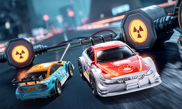 RC Car 1:43 2.4G High Speed Drift RC Car With APP Control & Lights Mini RTR Racing Car Model 4WD Full RC Vehicles Toys Gifts