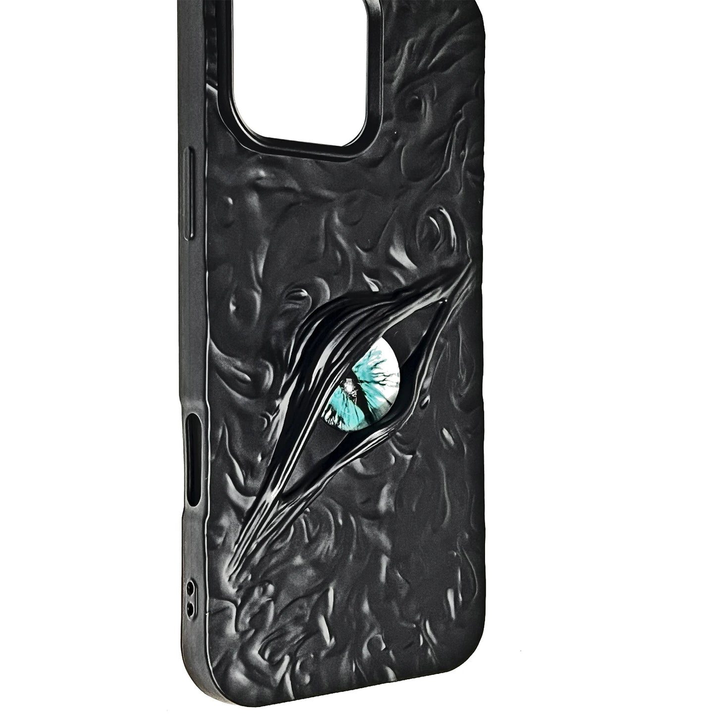 Fashion Phone Cases for iPhone 17 Air 16 Pro Max 15Pro 14Pro Personalized 3D "Devil's Eye" Design Cover Halloween Couple Case