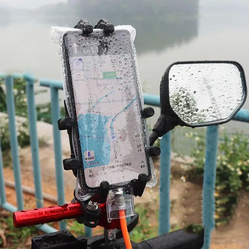 Waterproof Transparent Mobile Phone Cases Portable Mobile Phone Protector Pouch Bag For Cycling Swimming Cellphone Protectors