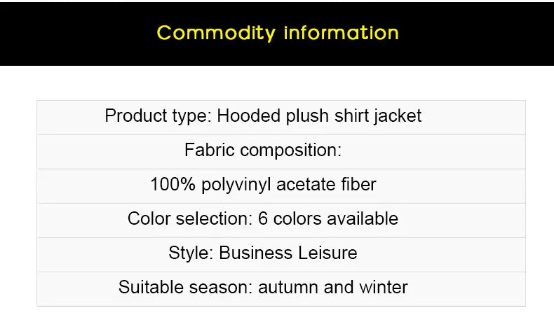 Fashion korean popular clothes winter Adding velvet and thickening long-sleeve shirts for men casual Hooded jacket plaid tops