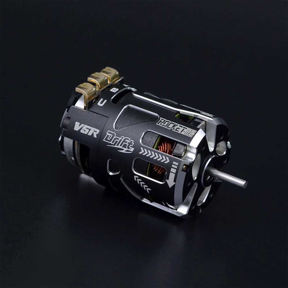 RC Car Surpasshobby Rocket 540 V5R Sensored Brushless Drift Racing Motor for 1/10 1/12 1/14 RC Car Competition Modified Truck