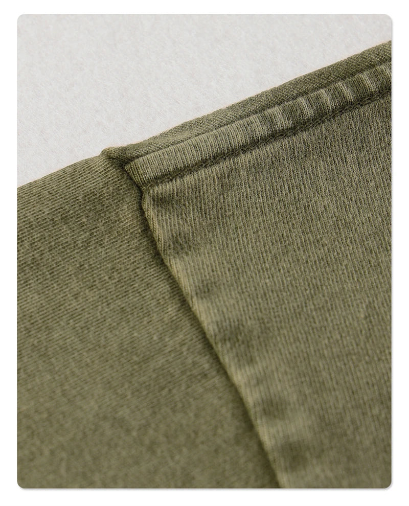 ZODF New Summer Batik Washed T-Shirts For Men Unisex Retro Loose High Street 275gsm Cotton T Shirt Brand Design HY0594