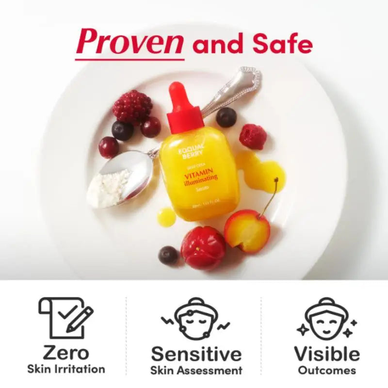 Deepcera Korean Skincare Bakuchiol Plumping Serum And Vitamin C Brightening Serum For Fading Acne Scars On The Face Skin Care