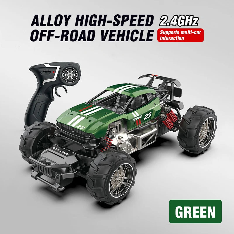 Rc Car 1/14 20Km/h High Speed Remote Control Alloy Car Off Road Crawler Climbing Truck All Terrains Toys Racing Profession Car