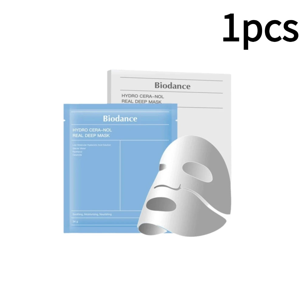 Bio Collagen Face Mask Shrink Pores Deep Hydrating Mask Biodance Collagen Cotton Tablets Moisturizing Nourishing Skin Care