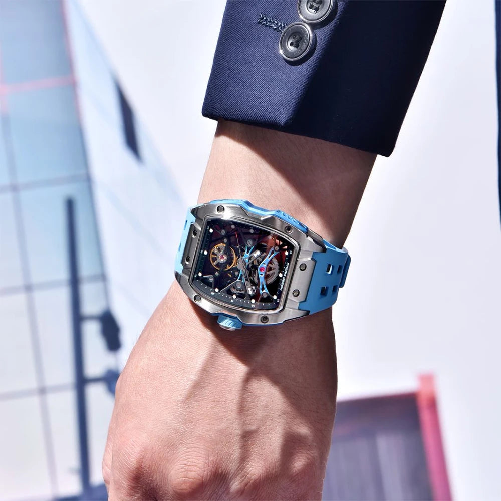 PAGANI DESIGN Automatic Watch New Men Mechanical Europe and America Watch Top Brand Sapphire Glass 50M Waterproof Watch Men