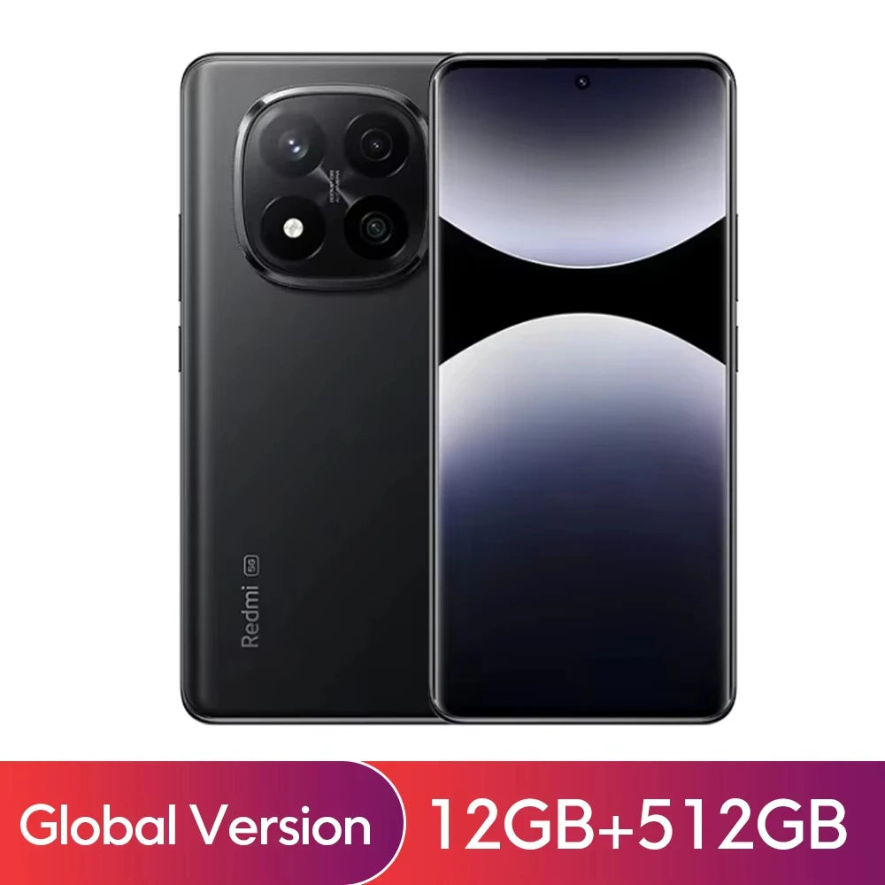 Xiaomi Redmi Note 14 Pro+ 5G Global Version Snapdragon 7s Gen 3 AMOLED 200MP Camera 6.7" 120Hz