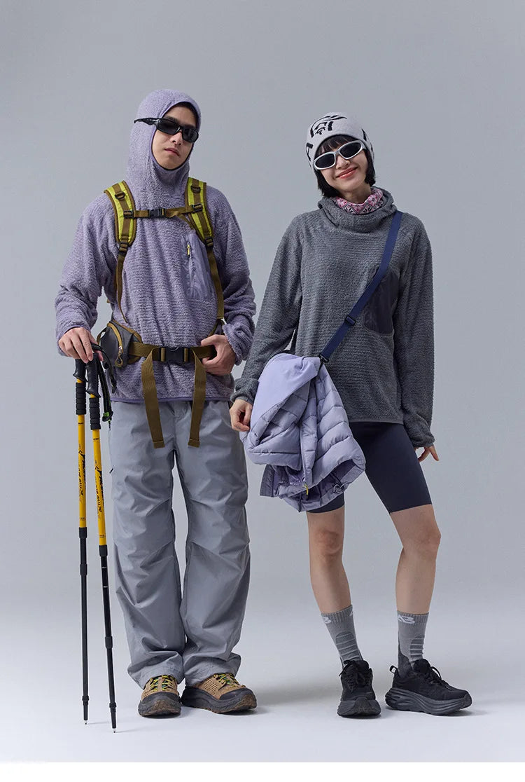 Hooded Pullover: Lightweight Breathability + Long-Lasting Warmth, Redefining Urban Outdoor Comfort