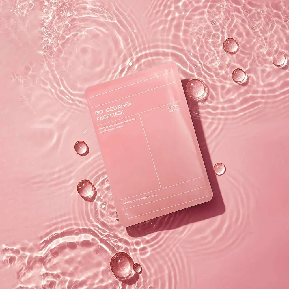 Bio Collagen Face Mask Shrink Pores Deep Hydrating Moisturizing Split Mask Firming Nourish Hydrating Face Mask Beauty Skin Care