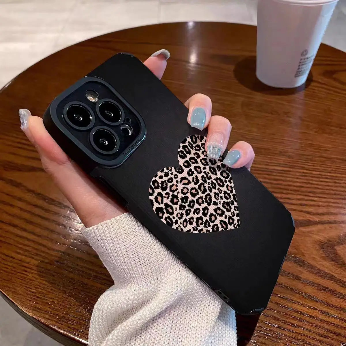 Fashion Soft Phone Cases For iPhone 13 12 MINI 11 14 15 16 Pro Max XS Max XR 7 8 Plus Leopard Pattern Silicone Case Back Cover