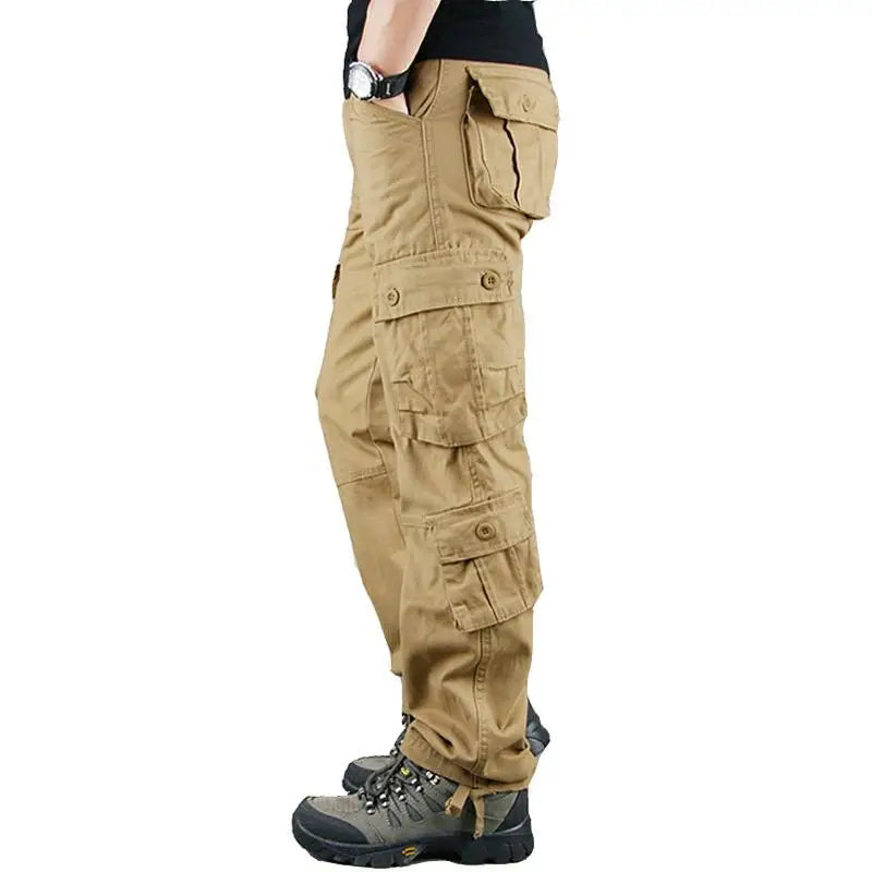 Camouflage Pants Men Hiking Pants Cargo Work Camo Outdoor Sports Trousers Hip Hop Streetwear Tactical Pants