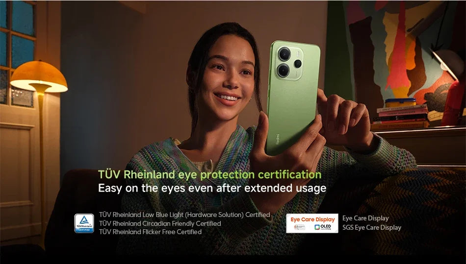 Xiaomi Redmi Note 14 Global Version MediaTek Helio G99-Ultra 108MP AI Camera 6.67" AMOLED 120Hz Display 5500mAh