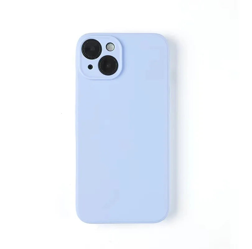 Liquid Silicone Phone Case for iphone 15 14 13 12 mini 11 16 Pro X XR XS Max 15 Plus Shockproof Soft Back Cover Cases