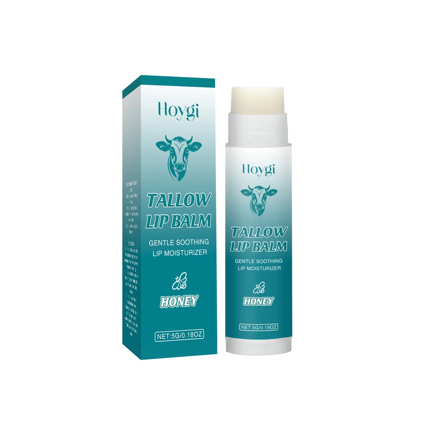 Tallow Lip Balm Deep Moisturizing Removes Dead Skin Gentle Soothing Lip Fades Lip Lines Smoothing Plumps Lips Care