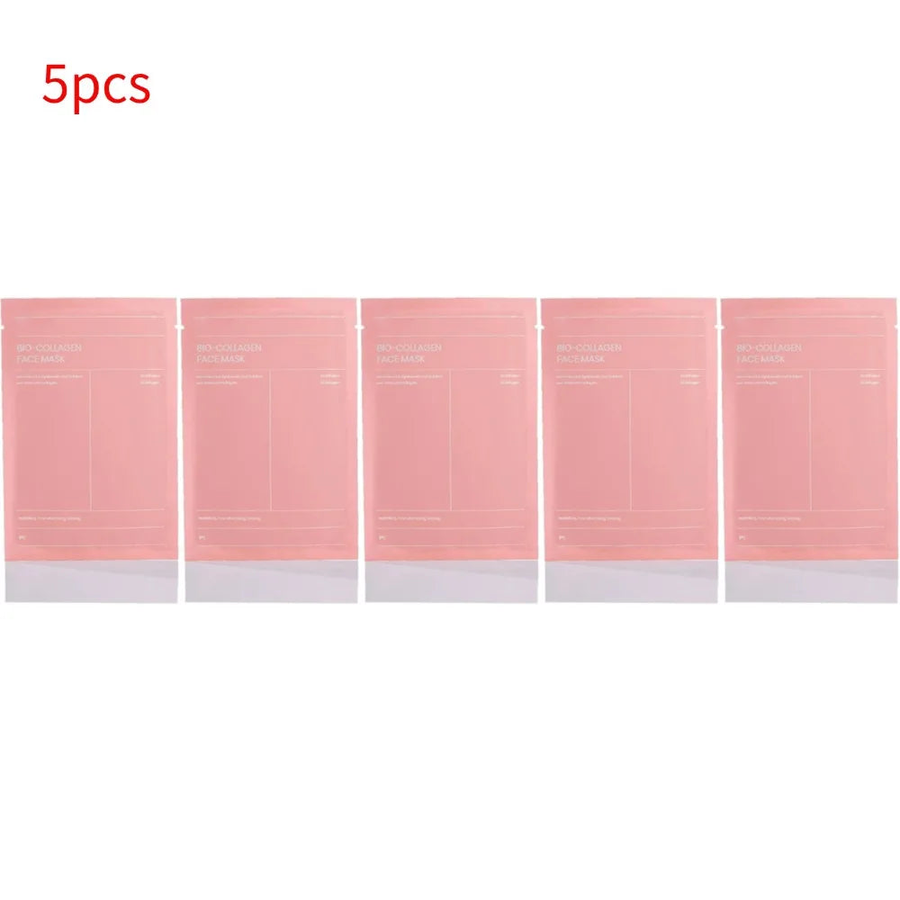 Bio Collagen Face Mask Shrink Pores Deep Hydrating Moisturizing Split Mask Firming Nourish Hydrating Face Mask Beauty Skin Care