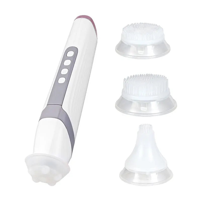 New CO2 Oxygen Bubble Pen 5 Gear Vibration Oxygen Bubble Beauty Tool Deep Cleansing Pores Exfoliate LED Photon Skin Care Machine