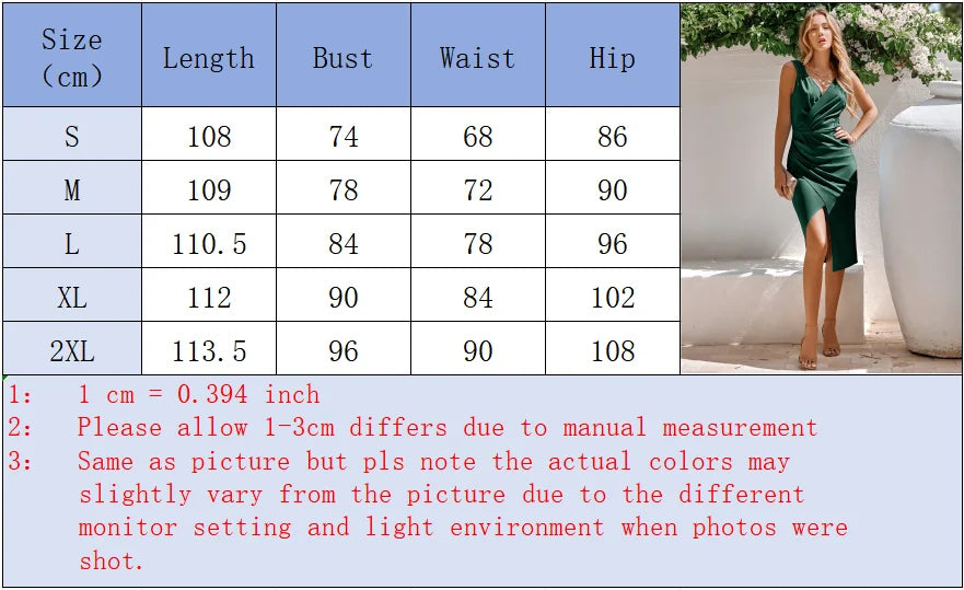 Women's V-neck Pleated Short Sleeved Slit Sexy Solid Color Dress Daily Dates Fresh Sweet Style Summer Dress