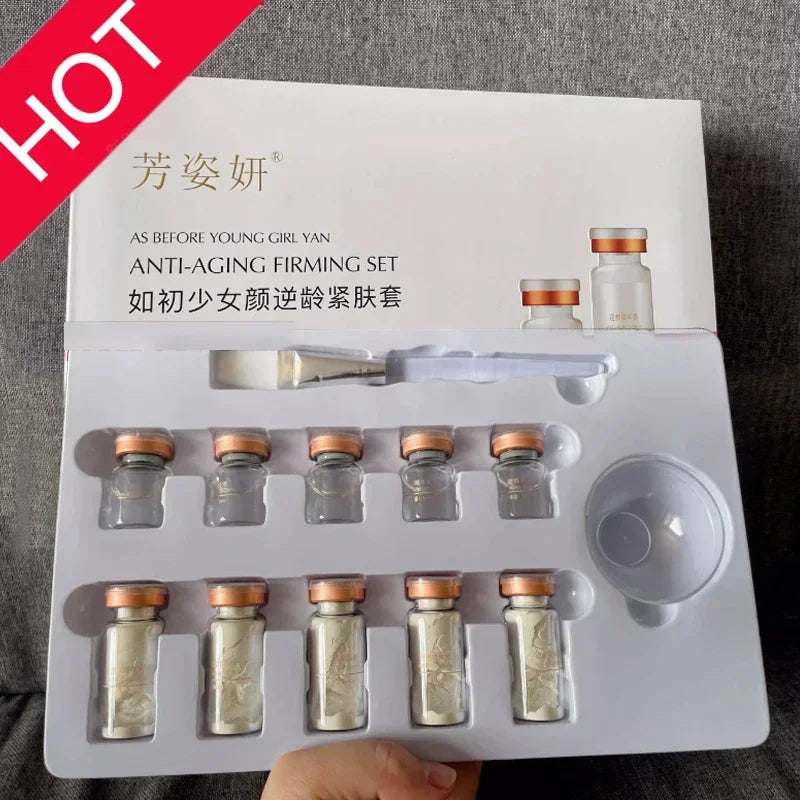 2025 hot Korea Miracle DIY Face Mask | Peptide Essence Face Lifting Firming Fine Lines Moisturising SPA Skin Care Beauty