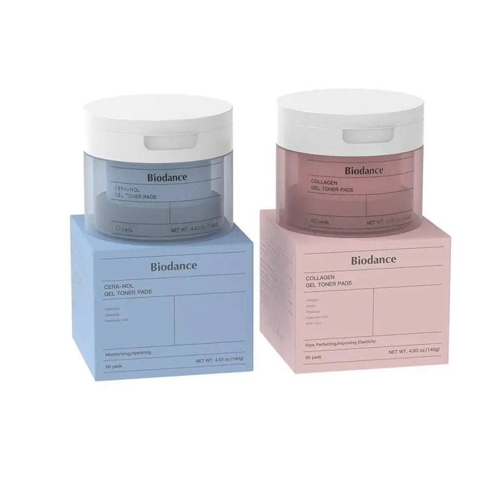 Biodance Skin Care - Collagen Deep Hydrating Face Mask, Cotton Tablets, Ampoule Serum, Moisturizing, Calming Low Stab Gel Toner