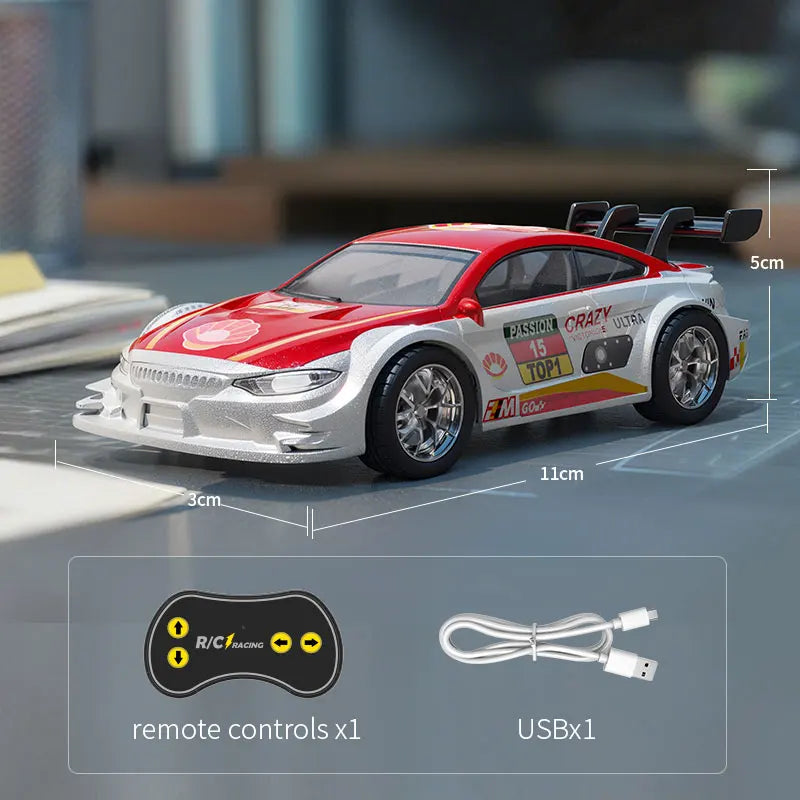 RC Car 1:43 2.4G High Speed Drift RC Car With APP Control & Lights Mini RTR Racing Car Model 4WD Full RC Vehicles Toys Gifts