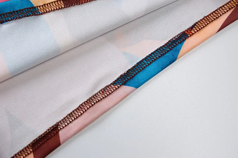 Tie Dye Print Ribbed Midi Dress For Women 2024 Summer Outfits Bodycon Side Slit Y2K Outfits Sexy Streetwear Long Dress