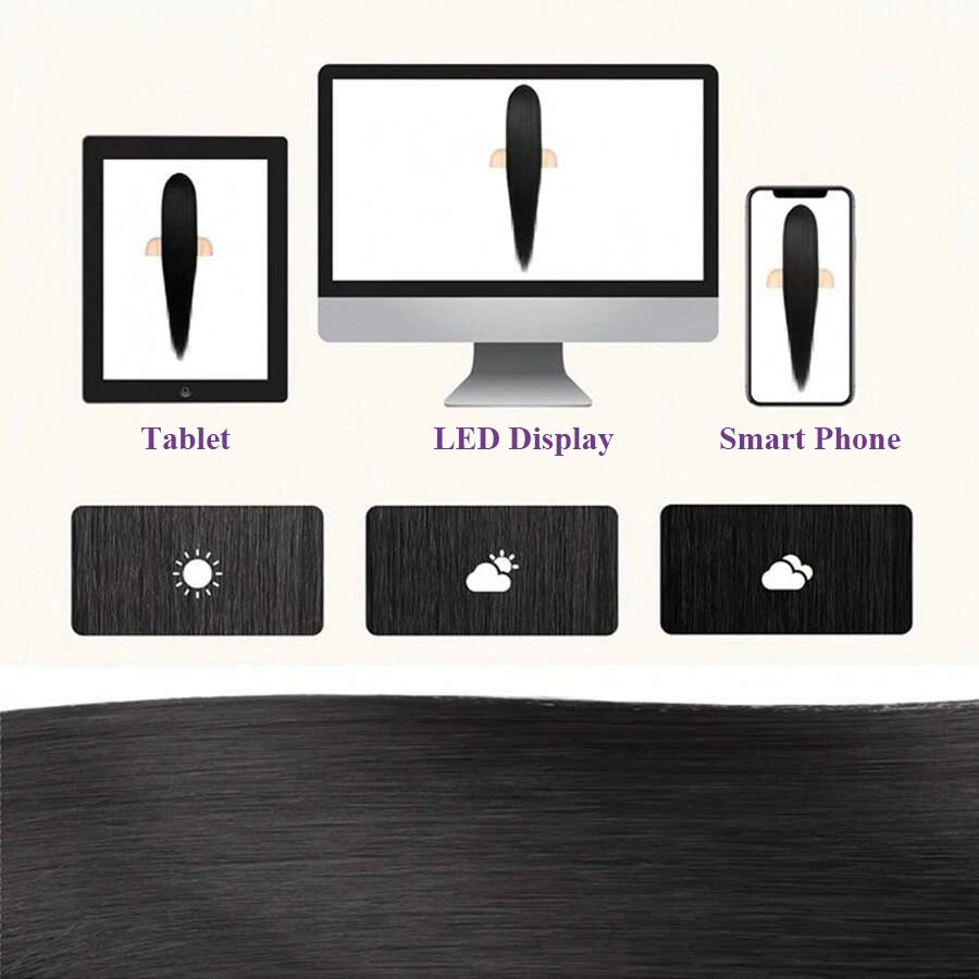 Drawstring Ponytail Extension Straight P8/613 Golden Brown Mix Blonde Clip In Ponytail Hair Extensions Hairpieces For Women Girl