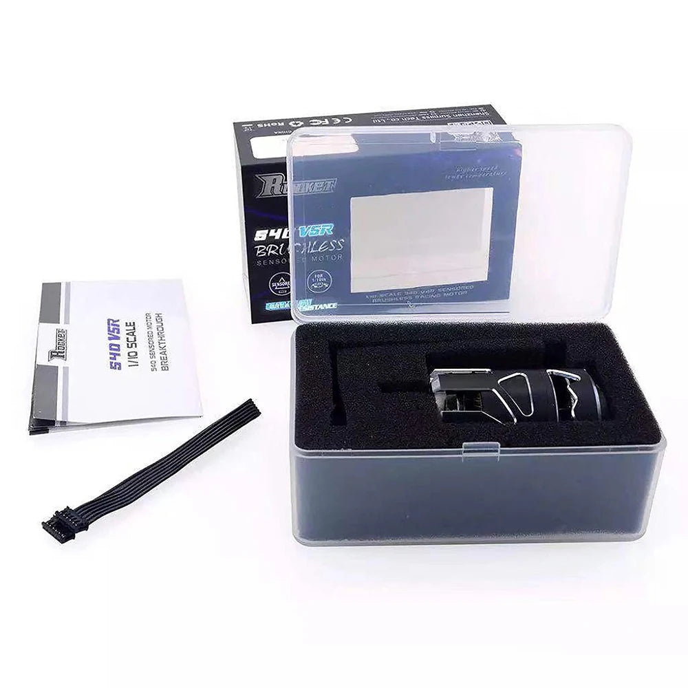 RC Car Surpasshobby Rocket 540 V5R Sensored Brushless Drift Racing Motor for 1/10 1/12 1/14 RC Car Competition Modified Truck