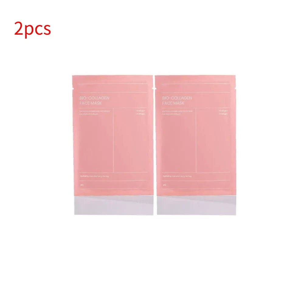 Bio Collagen Face Mask Shrink Pores Deep Hydrating Moisturizing Split Mask Firming Nourish Hydrating Face Mask Beauty Skin Care