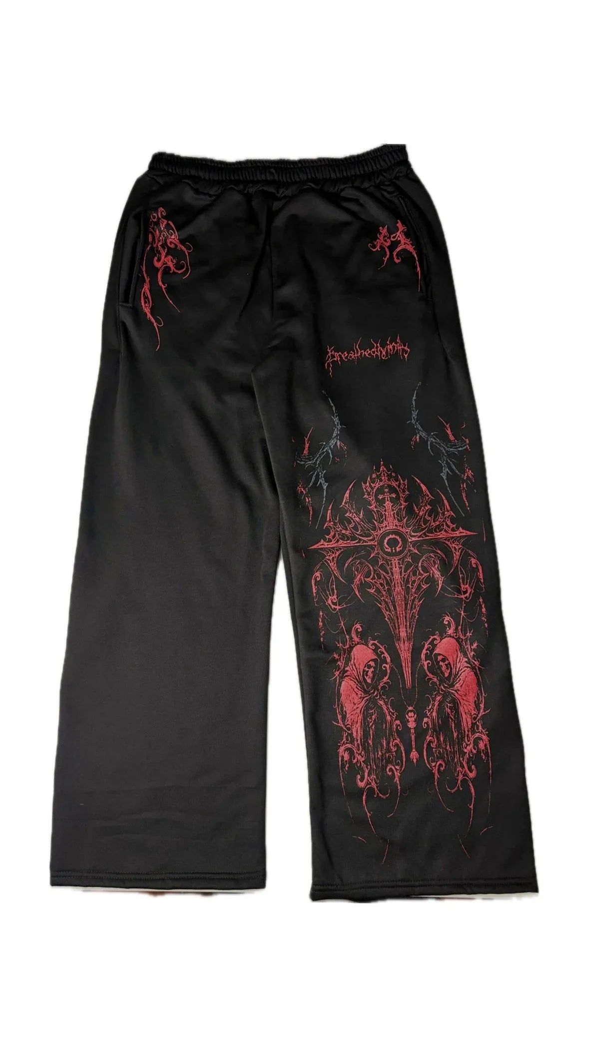 Fitness Sports Sweatpants High Street Fashion Hip Hop Retro Stripe Casual Straight Wide Pants Men Harajuku Y2K Fashion Pants