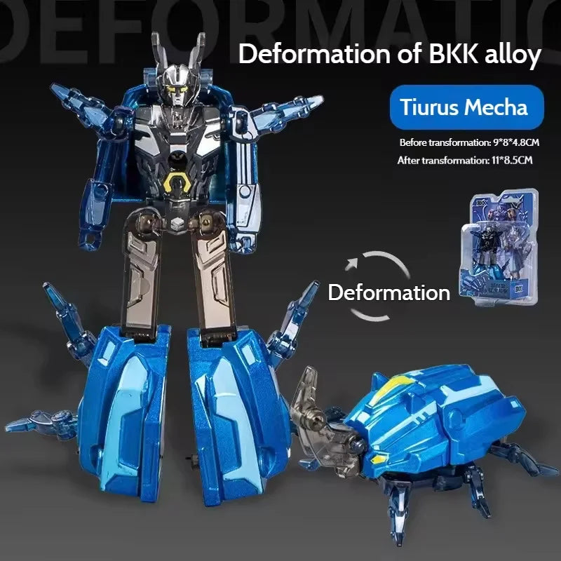 Transformation Robot Toys 2 In 1 Assembly Robot Alloy Mecha Deformation Simulation Insect Beast Children Deformation Robot