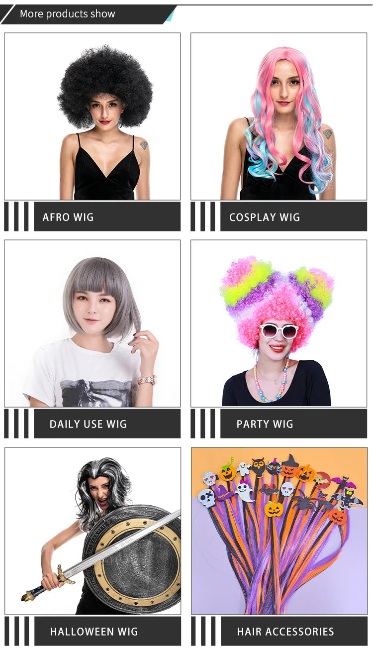 Anxin Long Green Straight Party Double Ponytail Wig