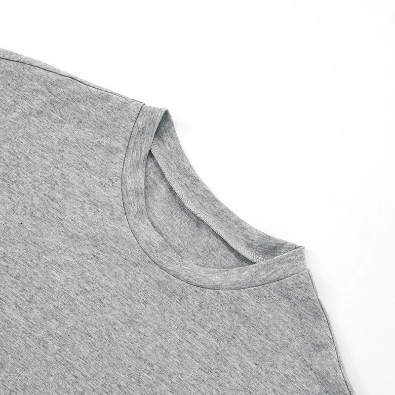 CUTENOVA Women Solid Color Round Neck Front Shoulder Wide Long Sleeves Cinched Waist Slim Top Daily Casual Simple Versatile Tops