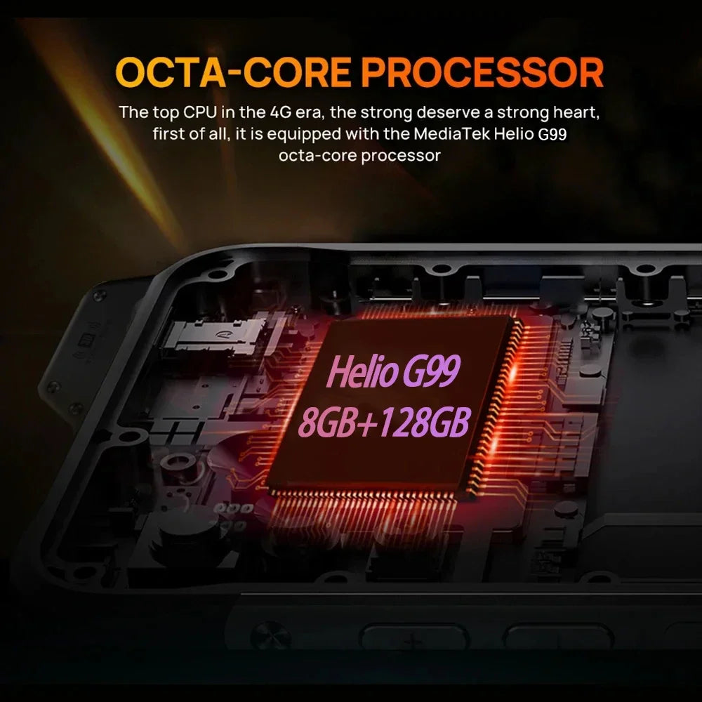 UNIWA W999 ATEX Explosion Rugged Smartphone Waterproof Walkie Talkie Helio G99 8GB+128GB 6.3“ FHD 4400mAh Andriod 13 Cell Phone