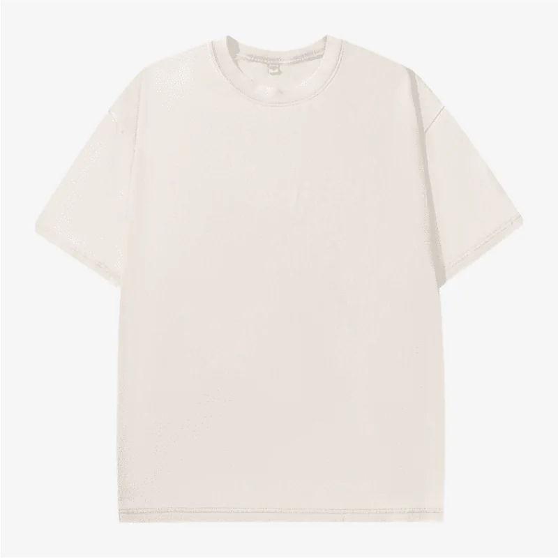 Custom T-shirt free print logo images vintage wash design tees pure cotton cultural shirts men's women's batik wax print Fabric