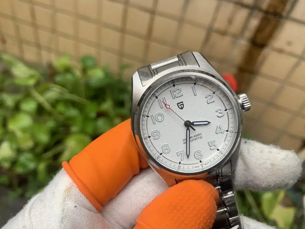 2025 PAGANI DESIGN Luxury Pilot Automatic Mechanical Watch 38MM Sapphire Waterproof Watch for Men Relogio Masculino PD1717 V2