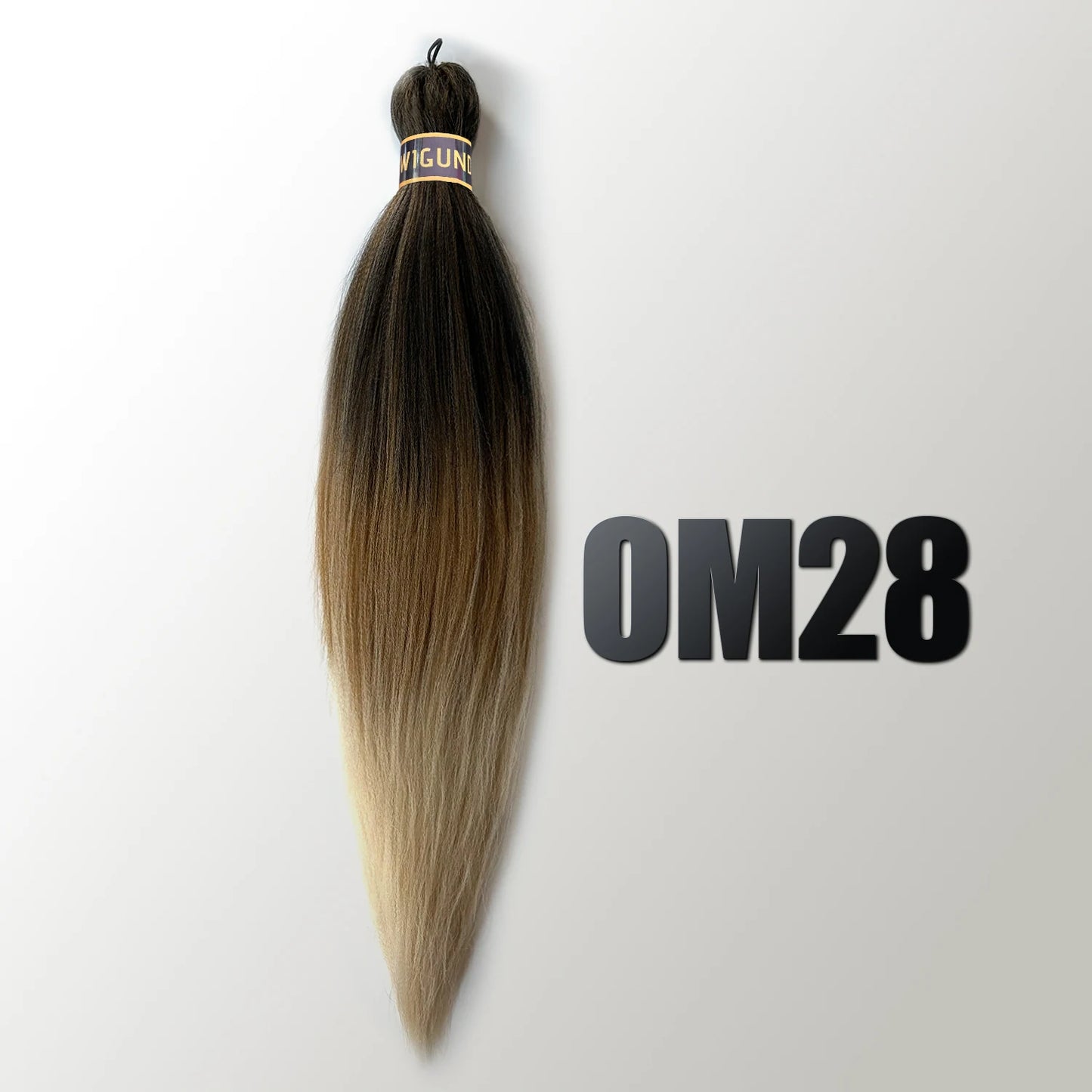 Wigundle Hair Extensions for Women Box Twist Braids Easy Crochet Hair EZ Pre stretched Braiding Hair Flame Retardant Synthetic