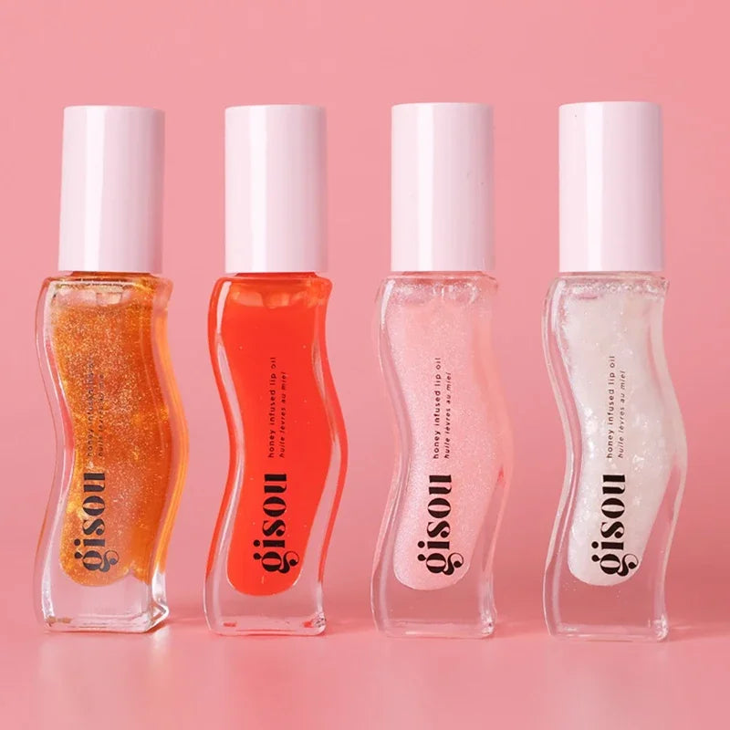 Original Gisou Moisturizing Lip Balm Lip Oil Gloss Care Of The Lips Benetitnt For Lips Plumping Exfoliating Plumping Gloss Oil