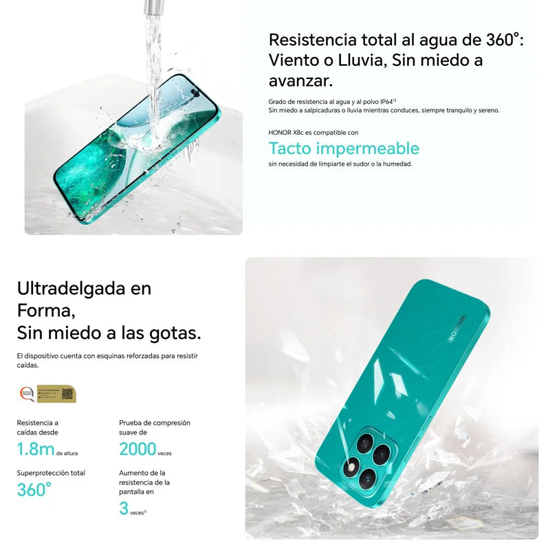 Honor X8c,Smartphone,Qualcomm Snapdragon 685,6.7 inches,108MP Camera,5000mAh Battery