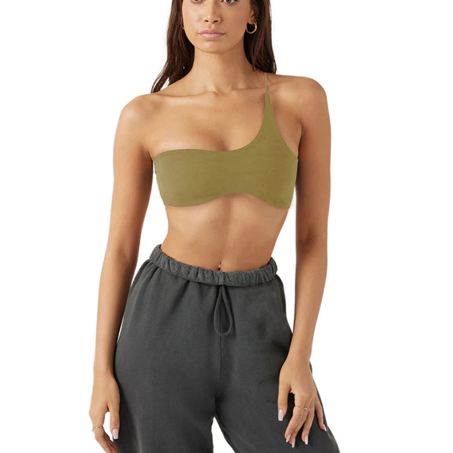 Knitted 94% Cotton Tank Tops Women Black White Sexy Low-Cut Back Cross Crop Tops For Women Streetwear Slimming Sports Vest