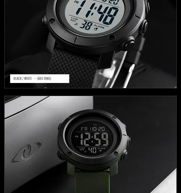 SKMEI 1426 Montre Men Alarm Clock Fashion Digital Watch Relogio Masculino Sport Watch Men Luxury Brand 5Bar Waterproof Watches