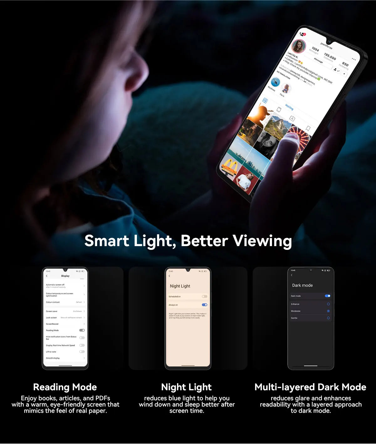 Blackview SHARK 6 AI Smartphone Android 15 Unisoc T8100 5G Mobile Phone 6.88'' Display 120Hz, 8+16GB RAM,128GB+2TB ROM, 5000mAh