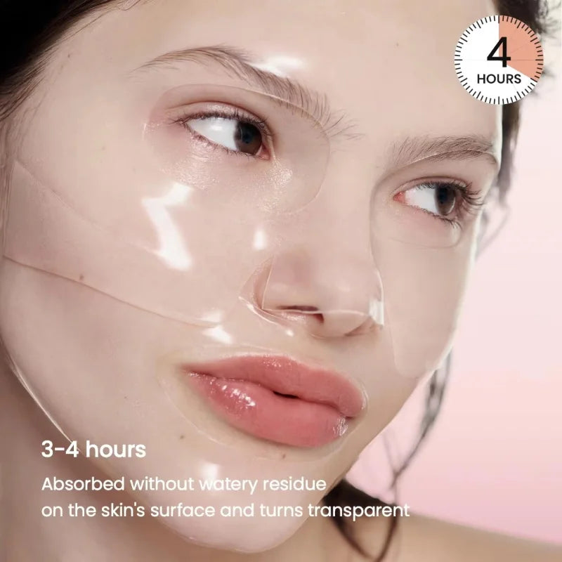 5/10/15/20 Bio Collagen Face Mask Shrink Pores Deep Hydrating Moisturizing Split Mask Firming Nourish Brighten Facial Skin Care