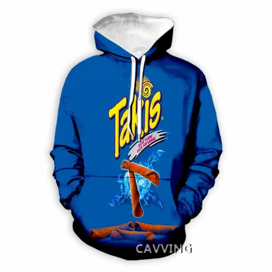 Takis 3D Printed Fashion Hoodies Hooded Sweatshirts Harajuku Hoodie Sweatshirts Tops Clothing for Women/men L2