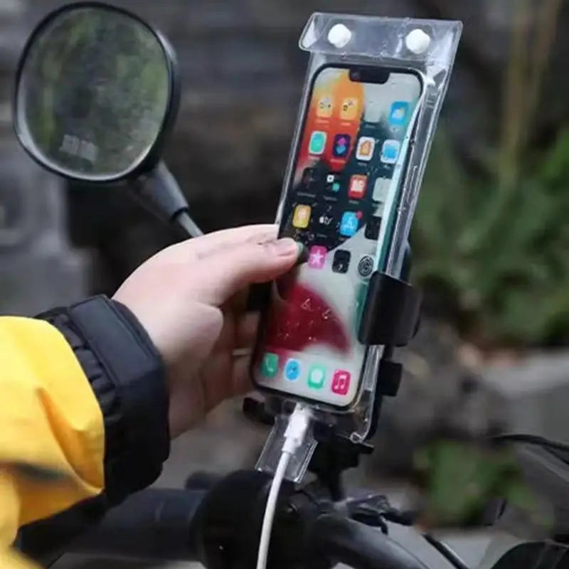 Waterproof Transparent Mobile Phone Cases Portable Mobile Phone Protector Pouch Bag For Cycling Swimming Cellphone Protectors