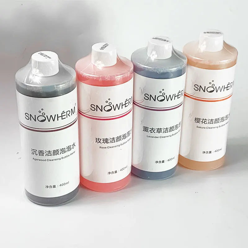 Rose Cleansing Bubble Water Active Oxygen Magic Solution For Automatic Machine Beauty Instrument Facial Skin Care Dropshipping