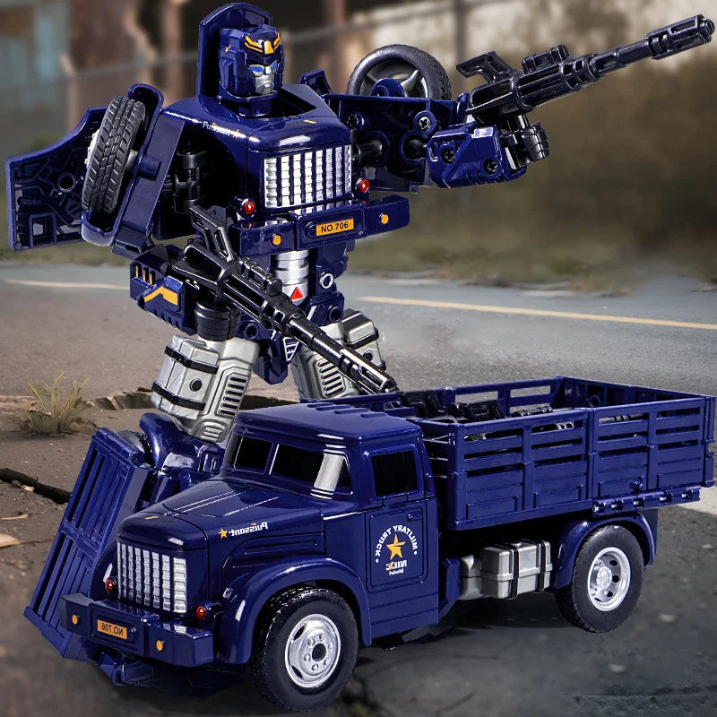 Best-selling boy toys: Manual transformation into autobots, military transport truck models, robot transformation toys, truck