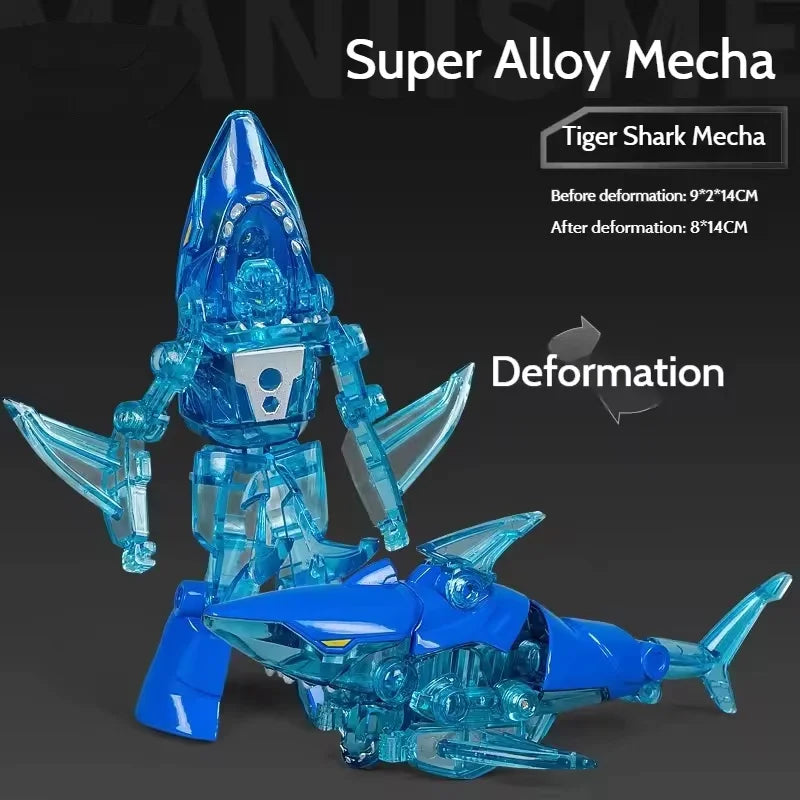 Transformation Robot Toys 2 In 1 Assembly Robot Alloy Mecha Deformation Simulation Insect Beast Children Deformation Robot