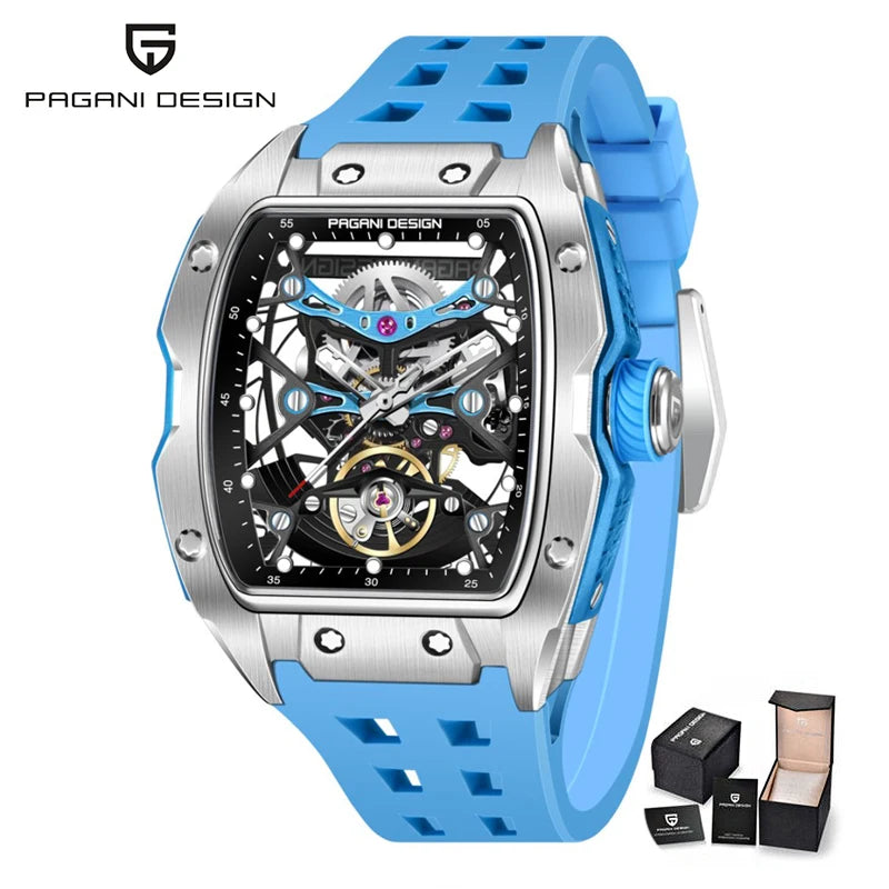 PAGANI DESIGN Automatic Watch New Men Mechanical Europe and America Watch Top Brand Sapphire Glass 50M Waterproof Watch Men
