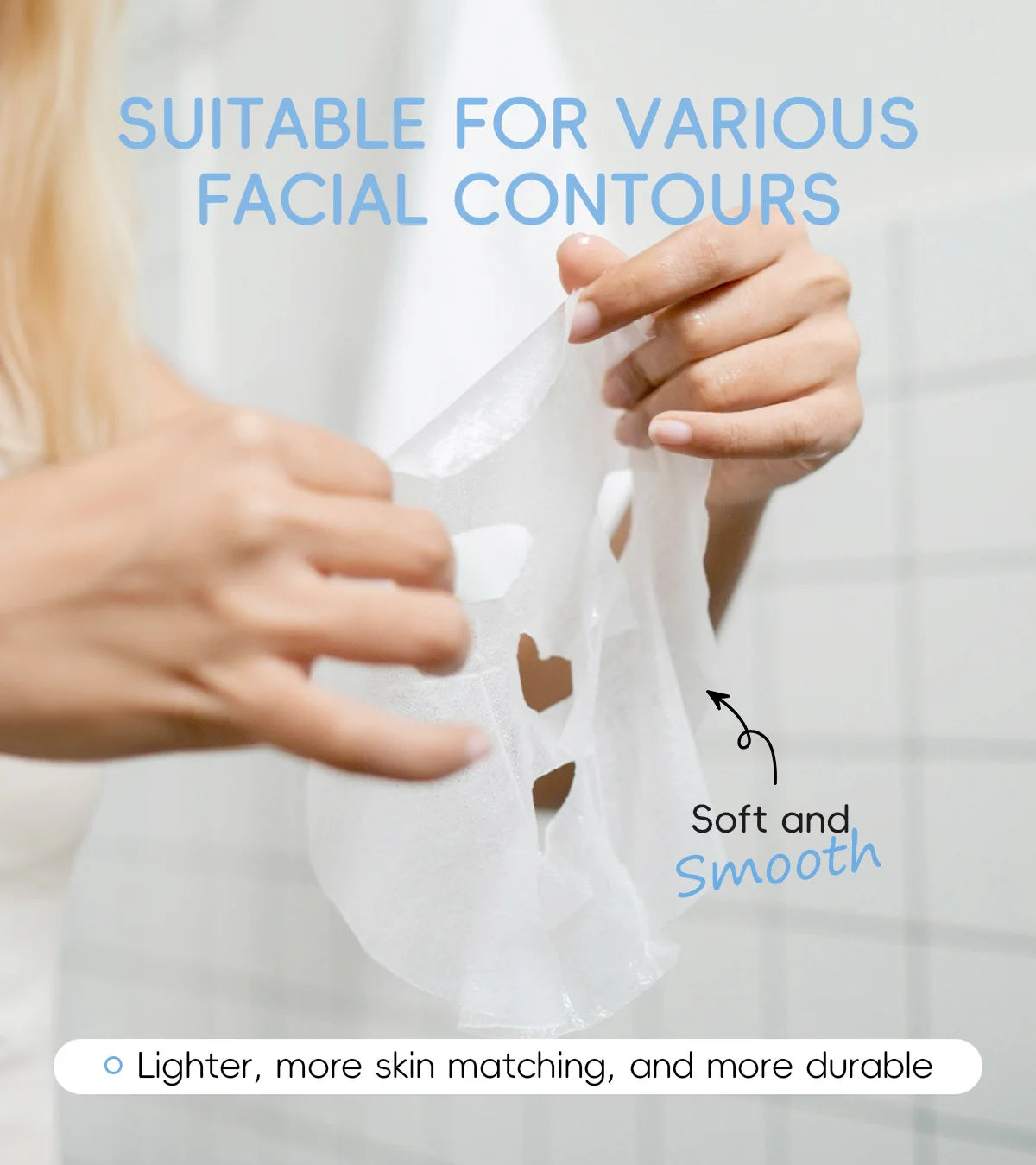 LAIKOU Milk Facial Face Mask Shrink Pores Deep Hydrating Overnight Mask Moisturizing Brightening Face Skin Care